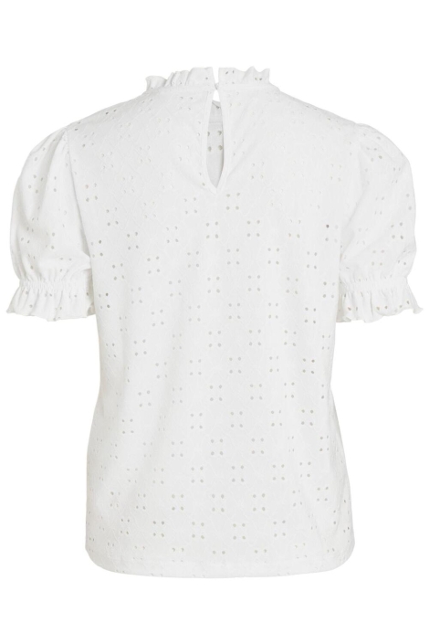 Vila vikawa s/s flounce top/su - noos